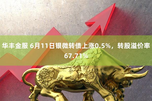 华丰金服 6月11日银微转债上涨0.5%，转股溢价率67.71%